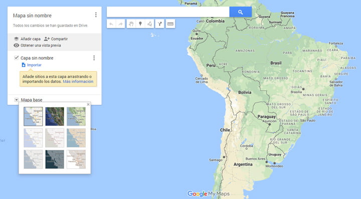 Crear mapas interactivos en Google
