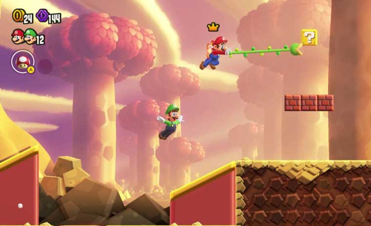 Revisión del Super Mario Bros Wonder: Insignias de acción y modo multijugador