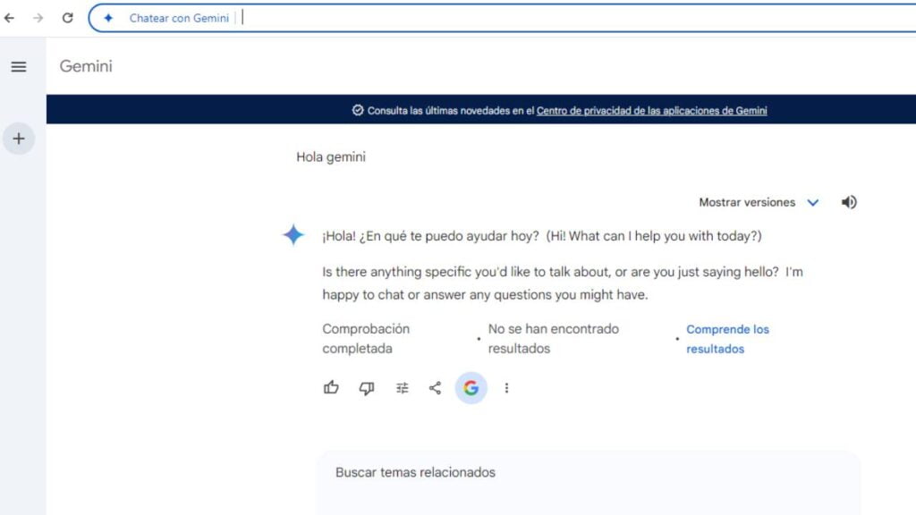 El acceso directo a Gemini AI ya está disponible en Google Chrome