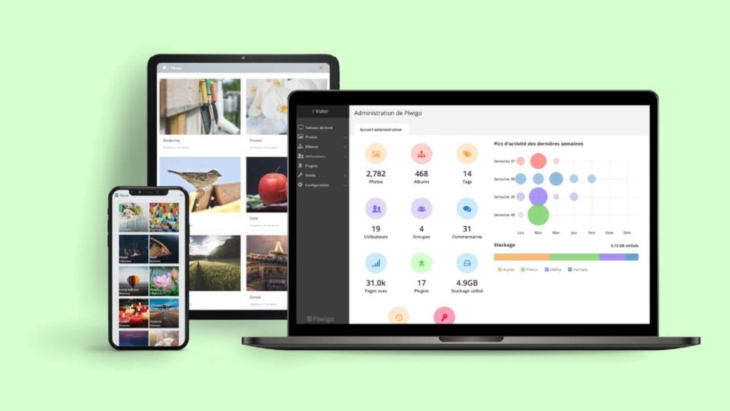 Las 3 mejores alternativas de código abierto a Google Fotos