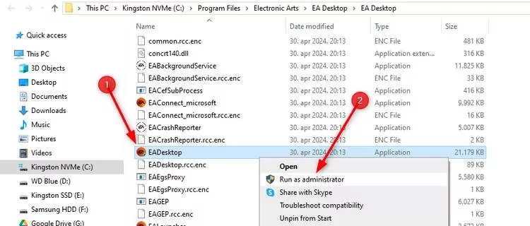 7 consejos para solucionar problemas con la aplicación EA